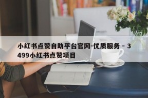 小红书点赞自助平台官网-优质服务 - 3499小红书点赞项目