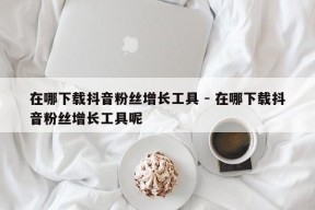 在哪下载抖音粉丝增长工具 - 在哪下载抖音粉丝增长工具呢