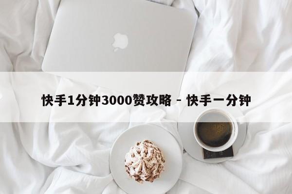 快手1分钟3000赞攻略 - 快手一分钟  第1张