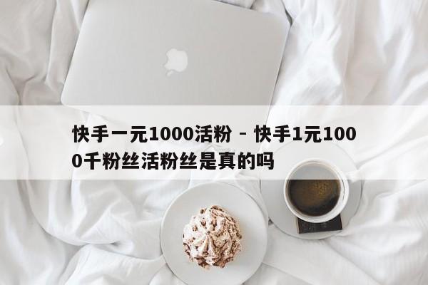 快手一元1000活粉 - 快手1元1000千粉丝活粉丝是真的吗  第1张