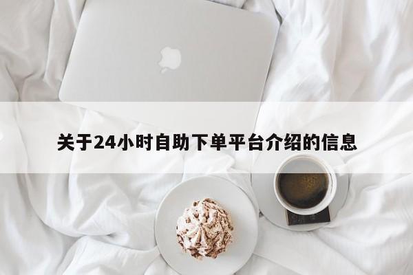 关于24小时自助下单平台介绍的信息  第1张