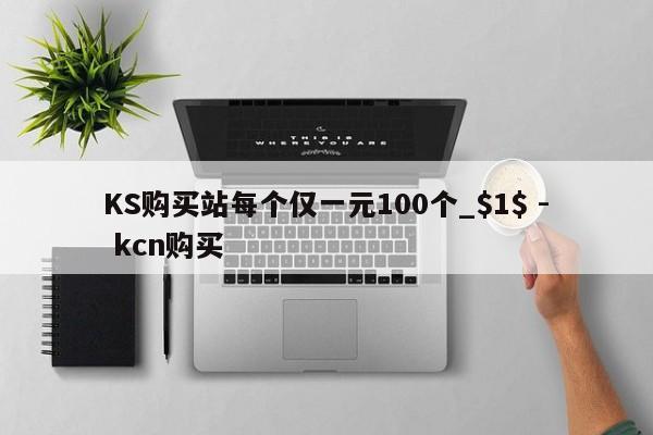 KS购买站每个仅一元100个_$1$ - kcn购买  第1张