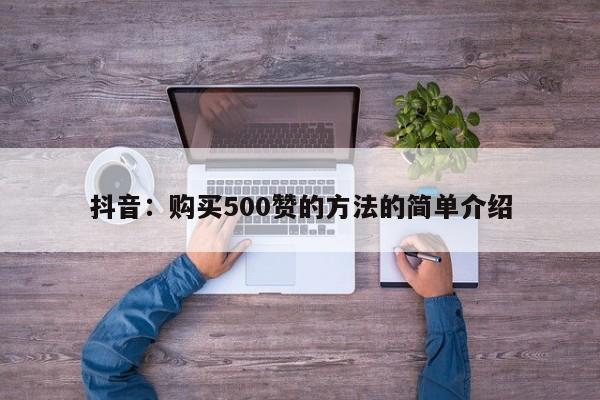 抖音：购买500赞的方法的简单介绍  第1张